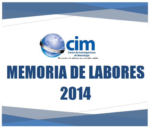 Memoria de Labores 2014 cim